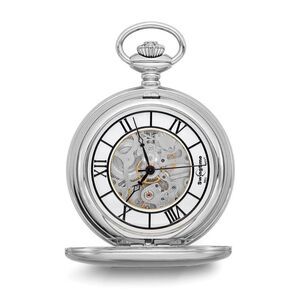 Swingtime Stainless Steel Mechanical Pocket Watch